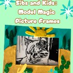 A sculpted picture frame of the desert with cactuses and a sun. There is a drawing of a cat inside. Outside the frame are clipart paint tubes and stars. The background is seafoam green. on January 31, 2026